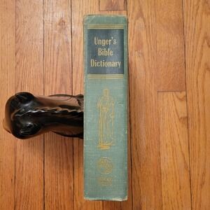 Ungers Bible Dictionary Merrill F Unger 1957 Moody Press Vintage Hardcover